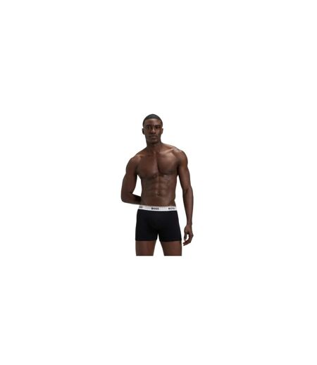 Pack Of 3  Mens Power Briefs  Black Navy Multicoloured Boss