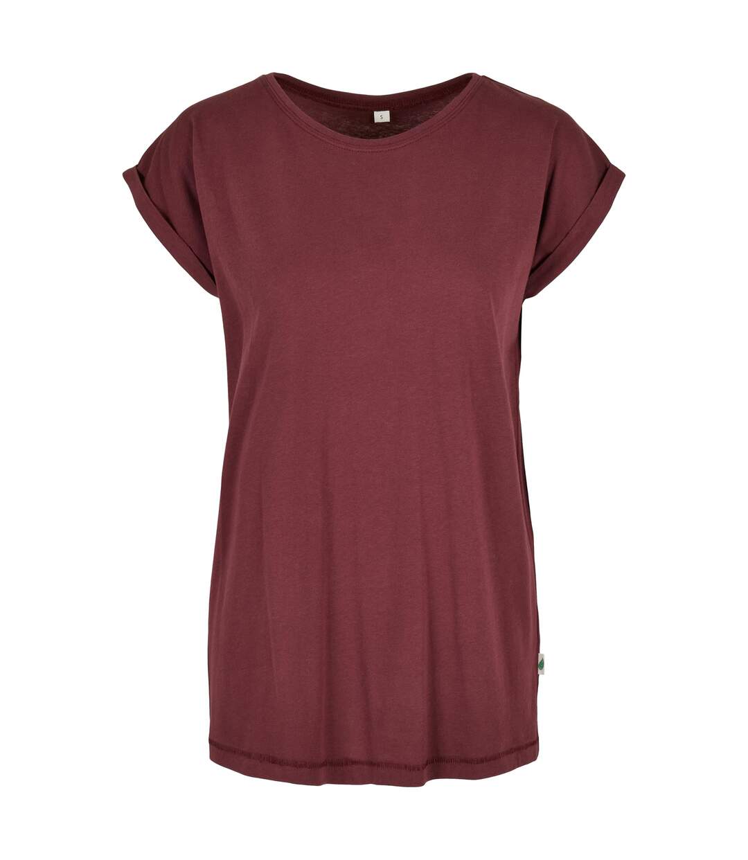 T-shirt Femme Pourpre Build Your Brand-1