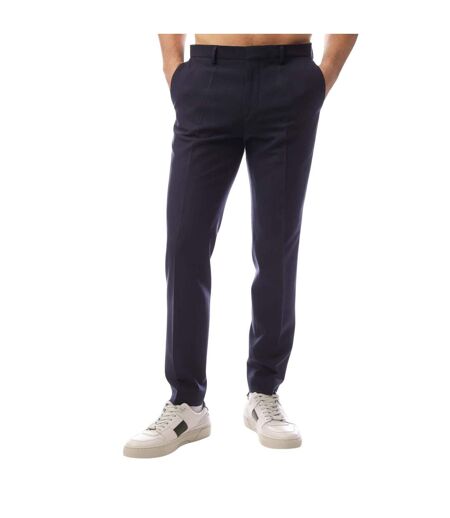 Pantalon Hesten Homme Bleu Foncé Hugo