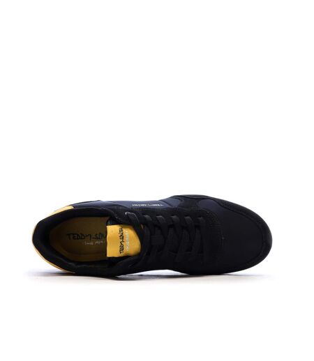 Baskets marine/jaune homme teddy smith 120249