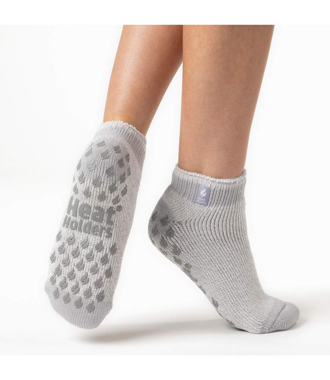 Heat Holders - Femmes Chaussettes Thermiques Antidérapantes Basses 37-42 EUR-4
