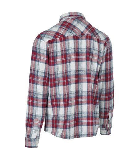Mens Wrothamton Shirt Raspberry Check Trespass