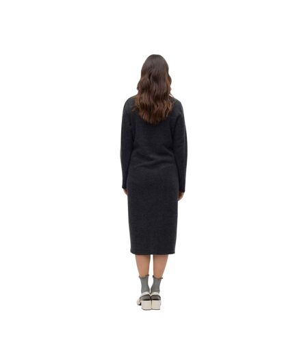 Robe Pull Vmmebba Femme Noir Obsidien Mamalicious