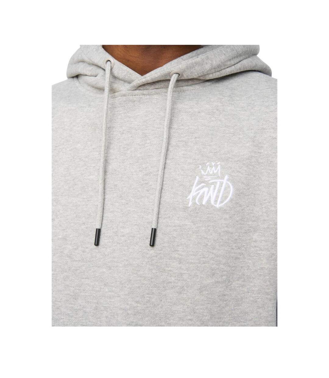 Sweat À Capuche Sleevely Homme Gris Chiné Kings Will Dream-4