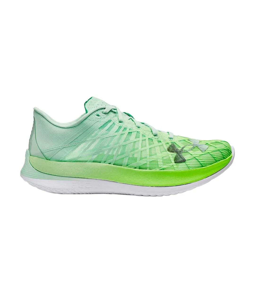 Womens/ladies Velociti Elite Low Cut Trainers Green Under Armour-1