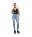 Haut Motif/style Volanté Femme Noir Urban Classics-1