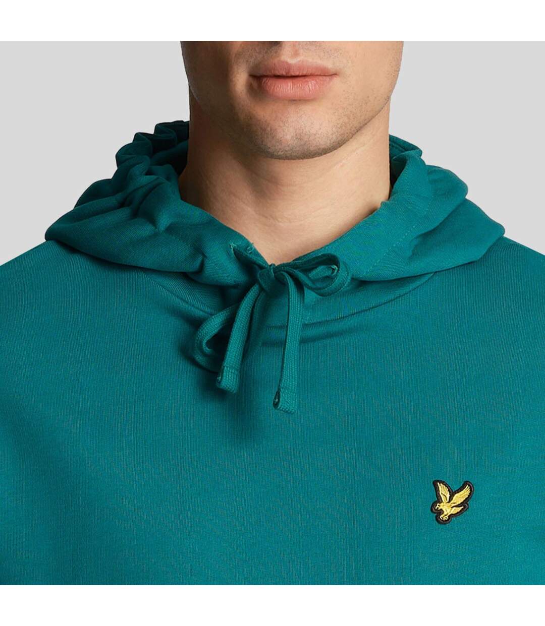 Sweat À Capuche Homme Vert Lyle & Scott-4