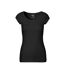 T-shirt Femme Noir Neutral-1