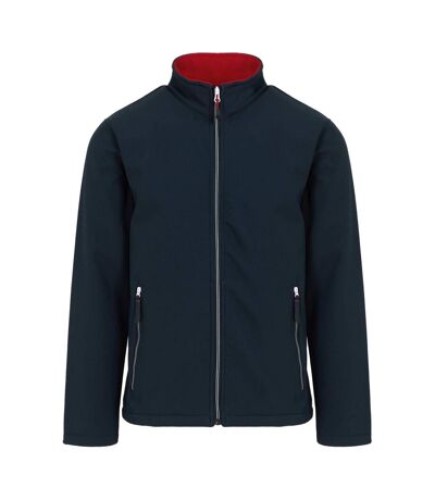 Veste Softshell Ascender Homme Bleu Marine Rouge Classique Regatta