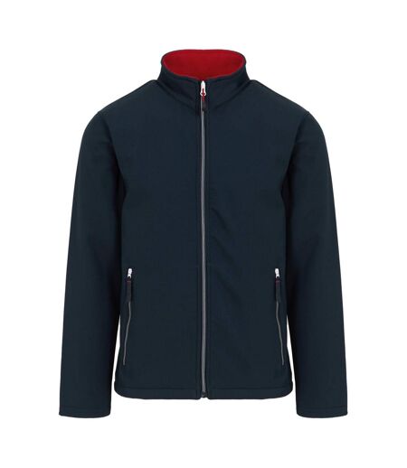 Veste Softshell Ascender Homme Bleu Marine Rouge Classique Regatta