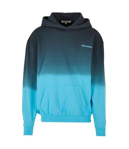 Sweat À Capuche Délavé Pour Hommes Noir Aqua 9N1M SENSE