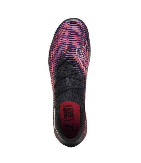 Mens Future 8 Match Firm Ground Football Boots Black Purple Puma