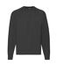 Fruit of the Loom Mens Classic Raglan Sweatshirt (Black) - UTPC6399