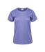 Womens/ladies Dillion T-shirt Blue Martes-1