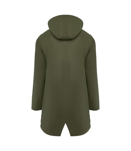 Roly Womens/Ladies Sitka Waterproof Raincoat (Dark Military Green) - UTPF4247