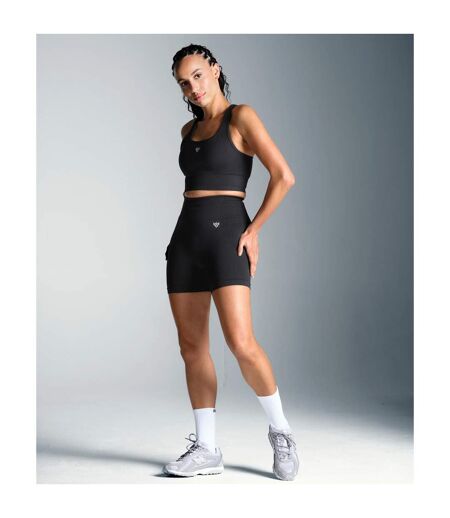 Short Rete Femme Noir Miss Kick