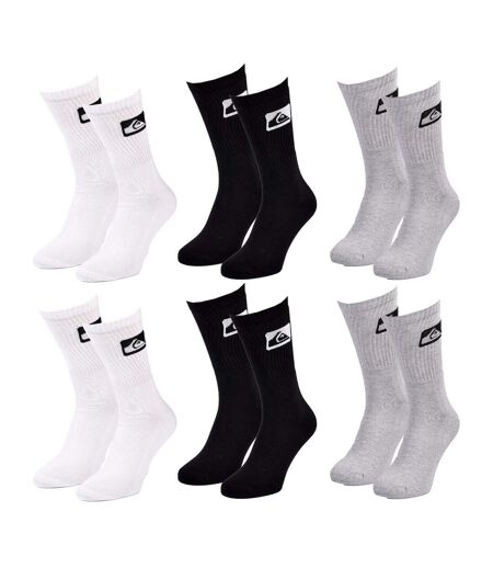 Chaussettes QUIKSILVER CUSHIONED CREW - Pack de 6