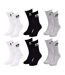 Chaussettes QUIKSILVER CUSHIONED CREW - Pack de 6-2