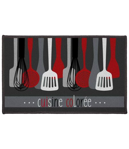 Tapis de Cuisine Cuisinette 50x80cm Gris