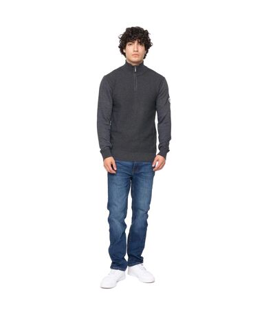 Pull Seymour Homme Noir Chiné Bewley & Ritch