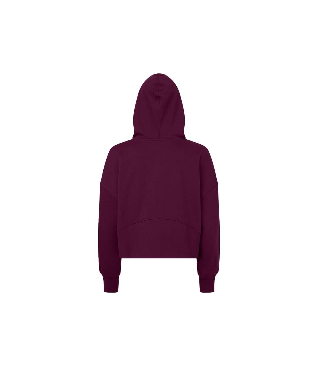 Sweat à capuche femme violet foncé TriDri