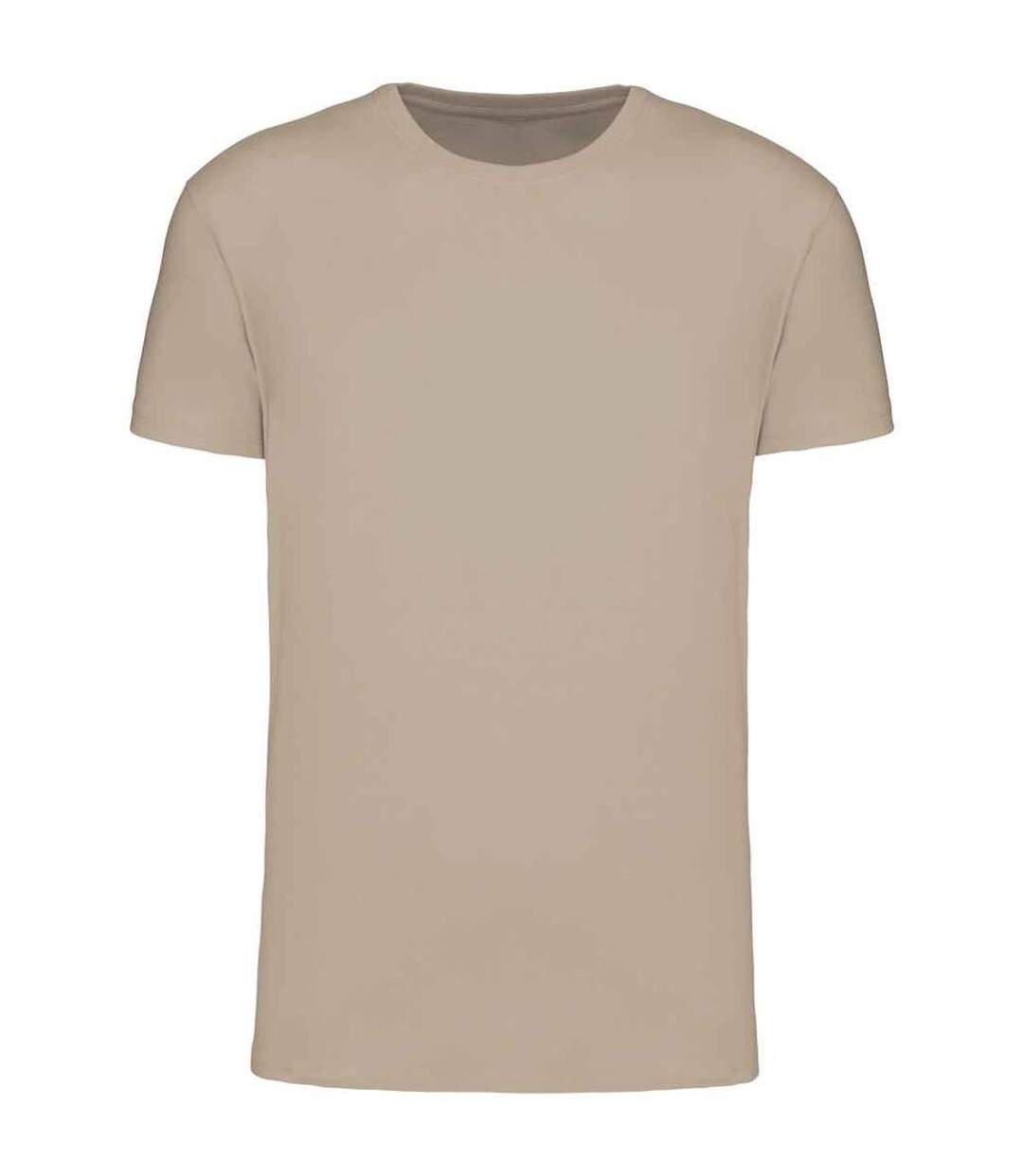 Mens bio150ic crew neck t-shirt light sand Kariban-1