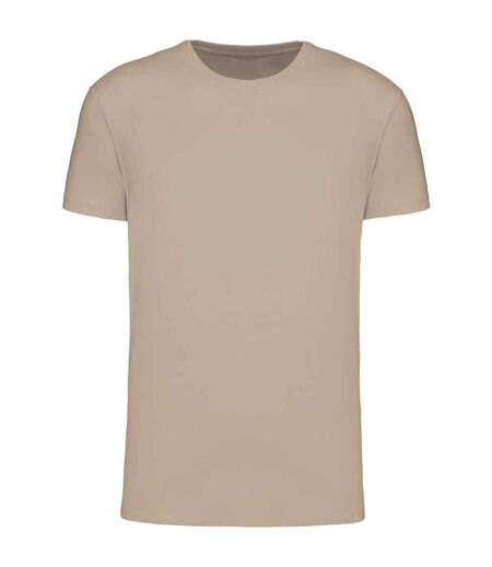 Mens bio150ic crew neck t-shirt light sand Kariban