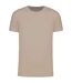 Mens bio150ic crew neck t-shirt light sand Kariban-1