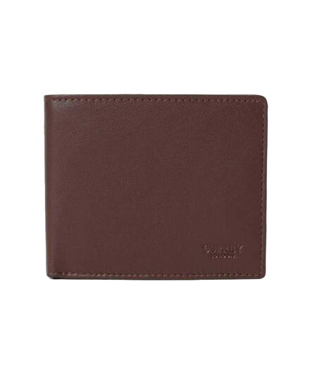 Wesley Leather Wallet One Size Chocolate Brown Osprey