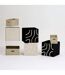 Boîte de Rangement Pliable Bali 31x31cm Noir-2