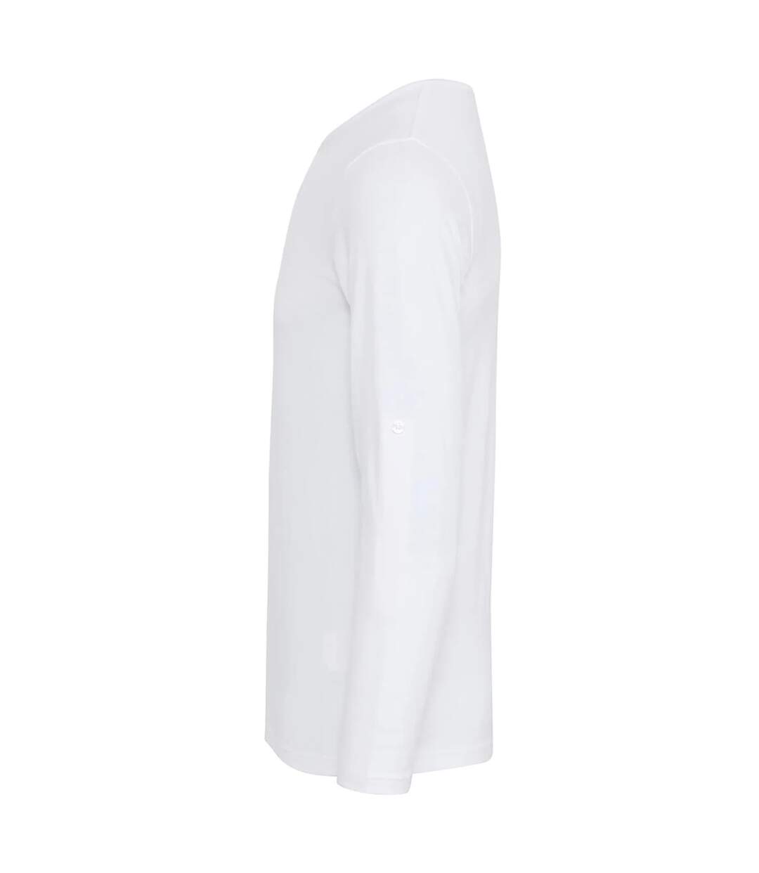 T-shirt Long John Homme Blanc Premier-3
