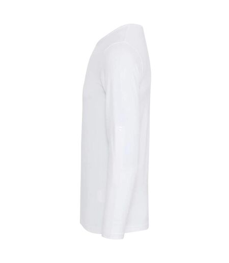 T-shirt Long John Homme Blanc Premier