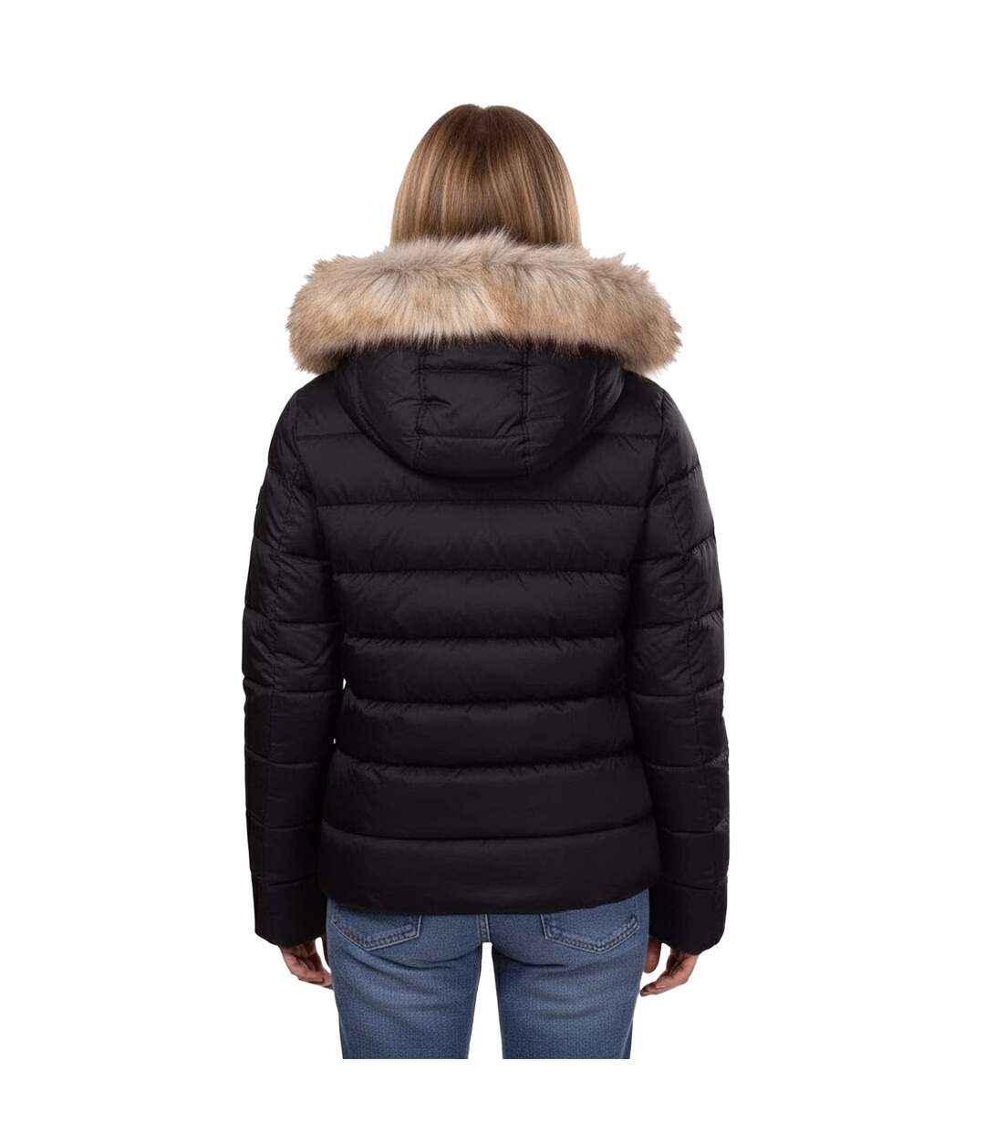 Doudoune Motif/style Matelassé Femme Noir Tommy Jeans-2