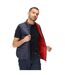 Mens marizion quilted gilet navy/danger red Regatta-3
