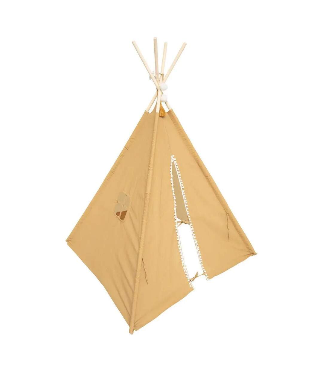 Tipi Déco Enfant Wapi 160cm Ocre-1