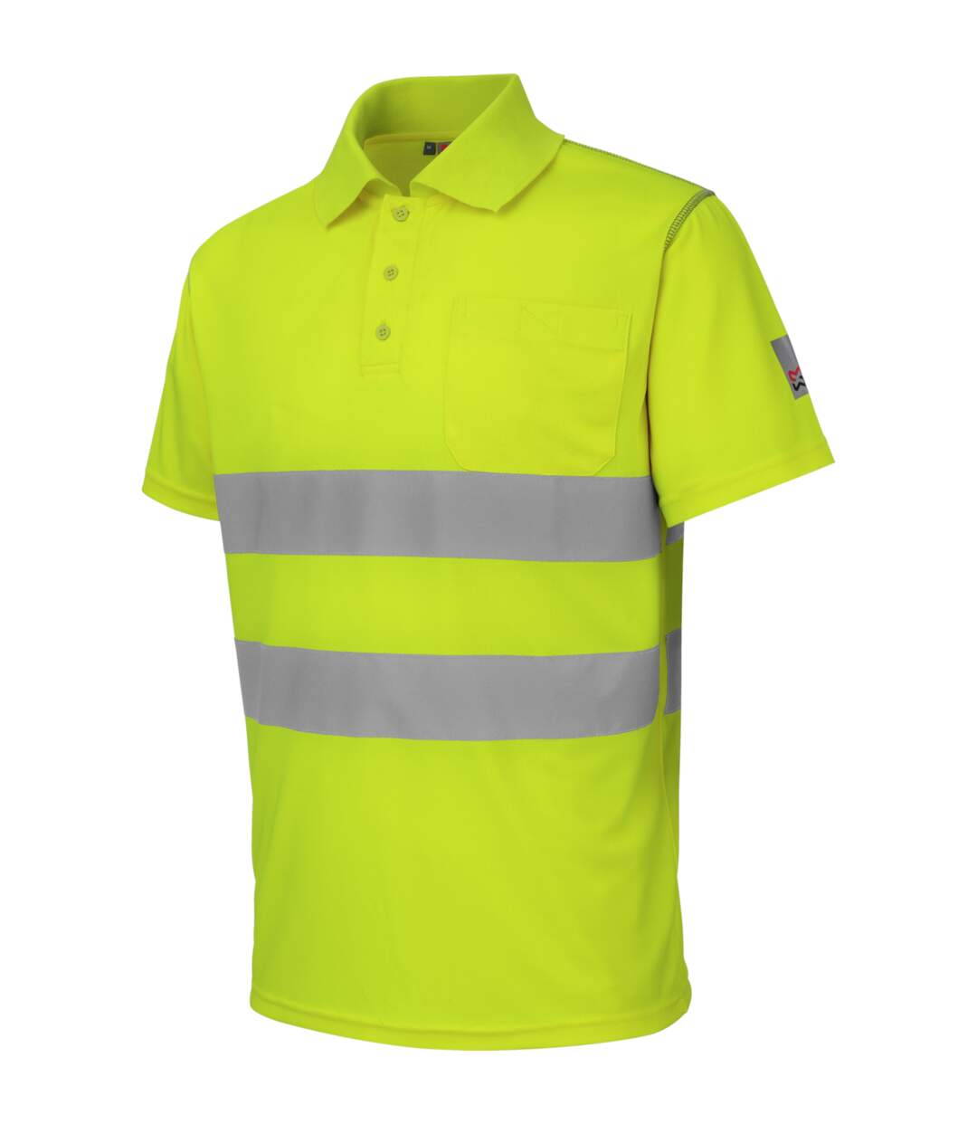 Polo de travail Würth MODYF haute-visibilité jaune