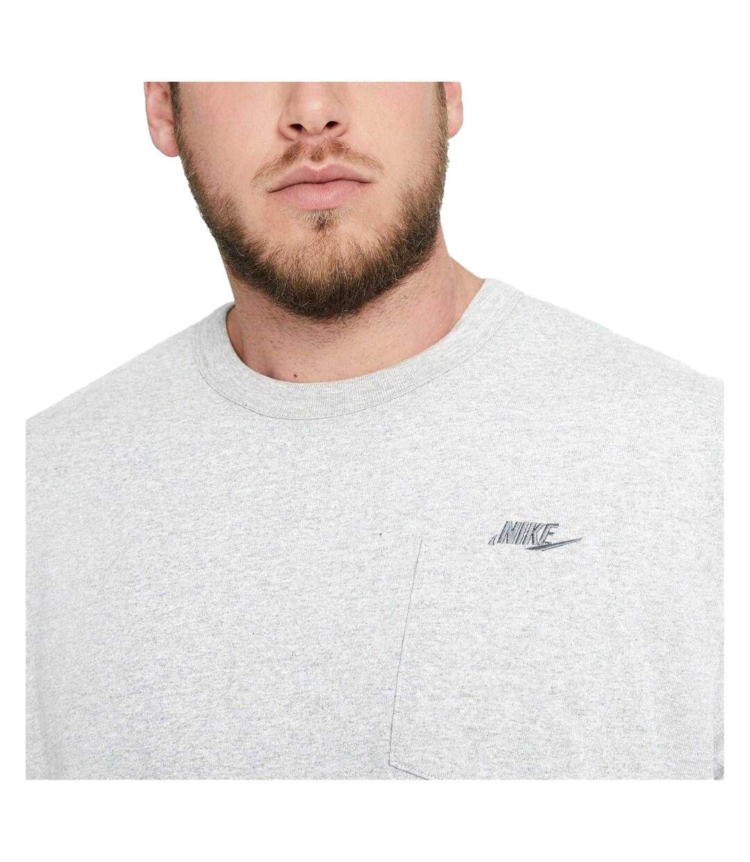 T-shirt Club Homme Gris Nike-4