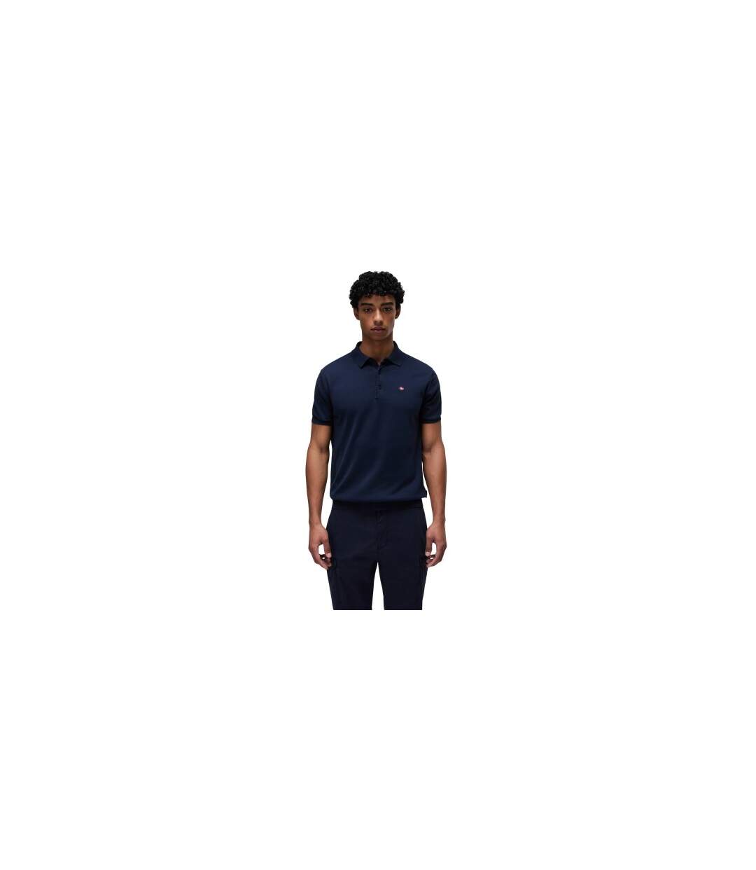 Polo Homme Bleu De Suède Napapijri-1
