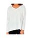 T-shirt Manches Longues Blanc Femme Kaporal 23 - M