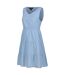 Regatta Womens/Ladies Zariah Tiered Casual Dress (Powder Blue) - UTRG9452