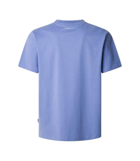 T-shirt bleu homme pepe jeans dorian - m