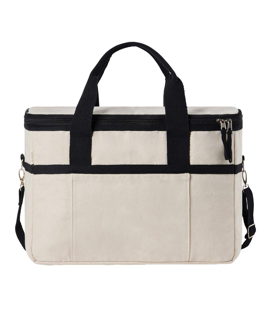 Volonne aware 18l recycled canvas cooler bag 21cm x 28cm x 39cm off white Vinga-1