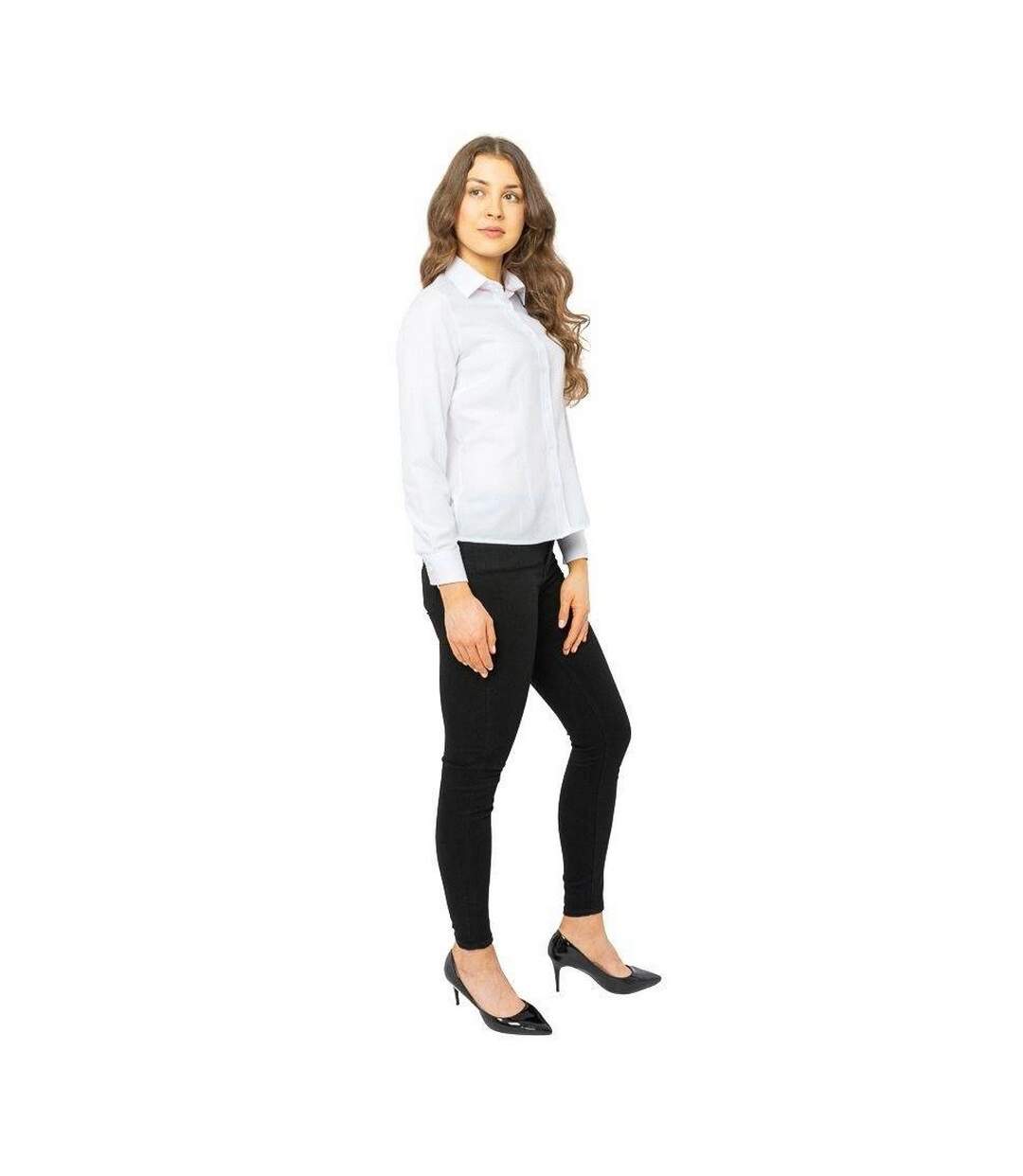 Chemisier Ilona Femme Blanc Di Selentino-1