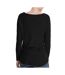 Pull noir femme only mila lacy - l-2
