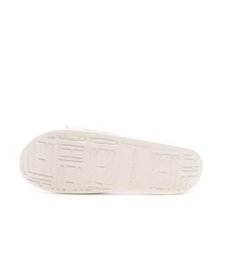 Claquettes blanches femme tommy hilfiger hilfiger poolside - 36