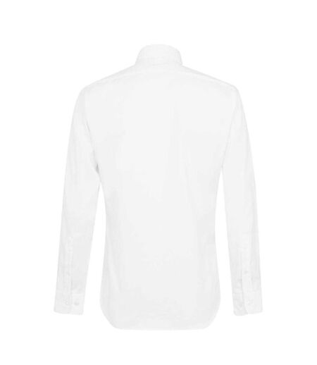 Chemise À Boutons Homme Blanc Haines And Bonner
