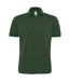 Polo lourd manches courtes - homme - PU422 - vert bouteille
