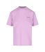 Unisex Adult Diag Logo Regular T-shirt Purple Off-White-1