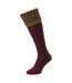 HJ Hall - Chaussettes de Chasse Homme en Laine Mérinos Motif Losanges Chaudes-2