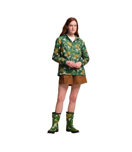 Veste Imperméable Orla Kiely Femme Vert Regatta